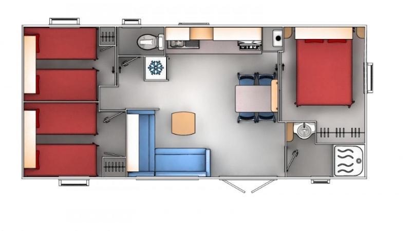 - Mobilhome Camping Les Charmettes - Fun Pass Non Inclus - Ле-Мат Экстерьер фото