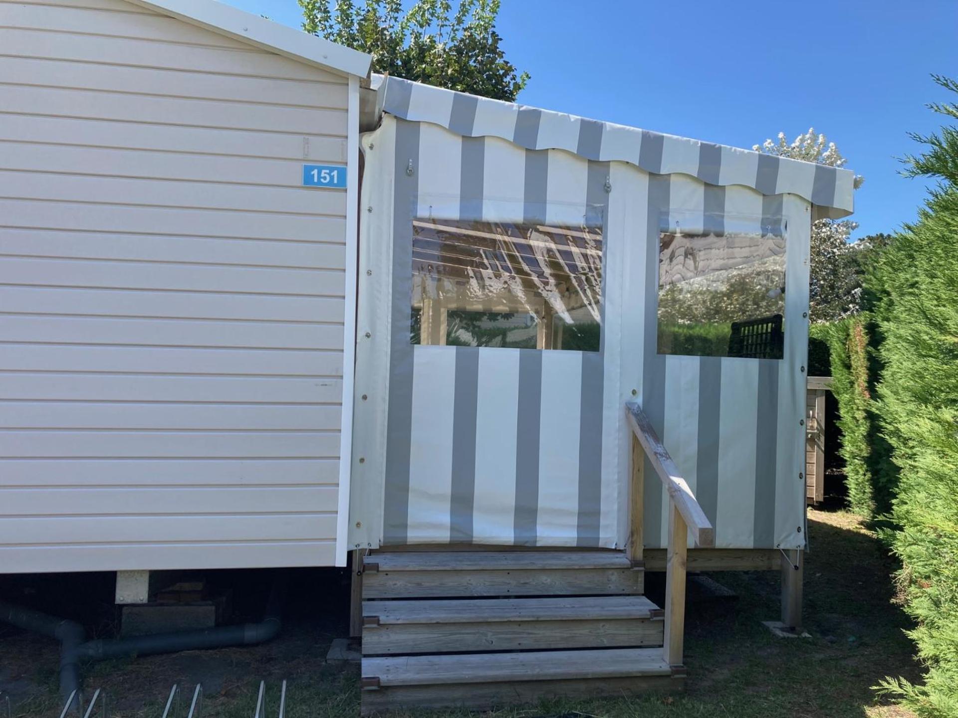 - Mobilhome Camping Les Charmettes - Fun Pass Non Inclus - Ле-Мат Экстерьер фото